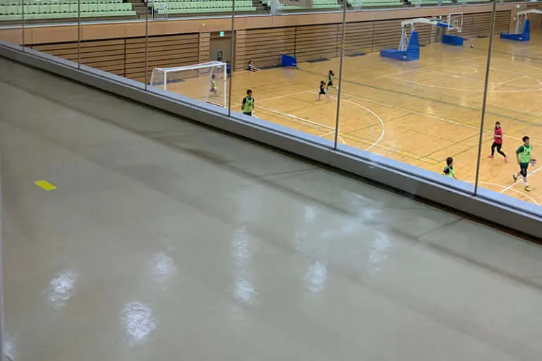 ウイングハットのランニングコース
