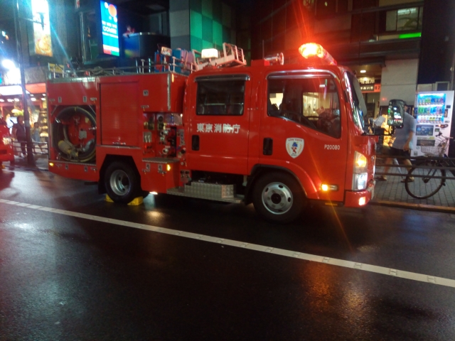 消防自動車
