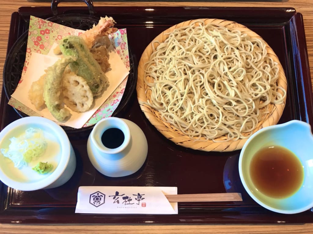 蕎麦と天ぷら
