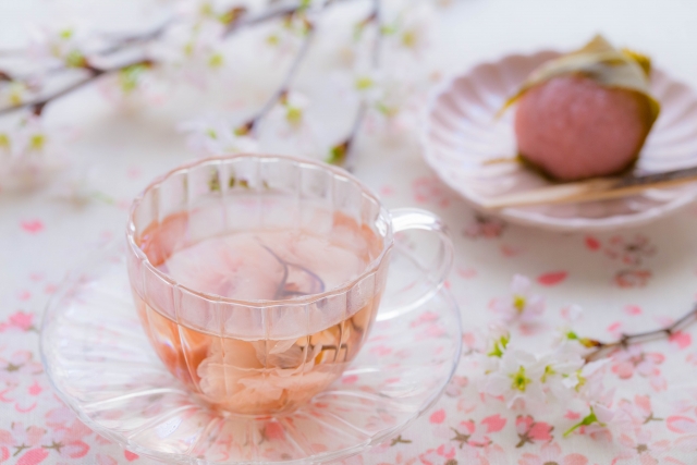 桜のイメージのお茶
