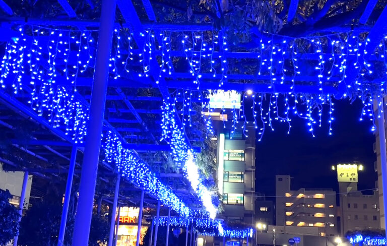 春日部駅西口イルミネーション