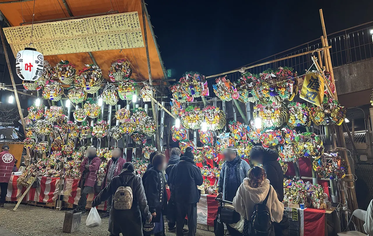 粕壁神明社 酉の市