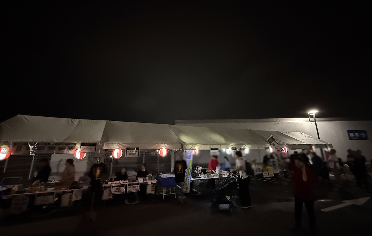 イオンモール春日部 大凧花火大会