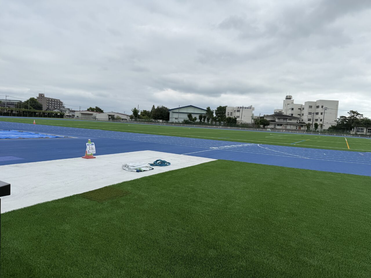 大沼陸上競技場 8月の様子