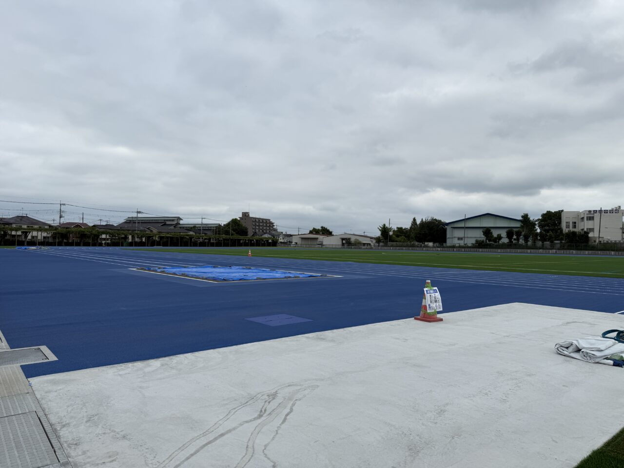 大沼陸上競技場 8月の様子